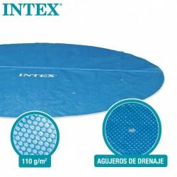 Cubrepiscinas Intex 28010 Redondo Solar Ø 244 cm