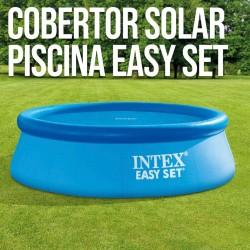 Cubrepiscinas Intex 28010 Redondo Solar Ø 244 cm