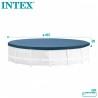 Cubrepiscinas Intex 28032 Ø 457 cm 457 x 25 x 457 cm