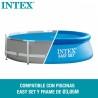 Cubrepiscinas Intex 29021 EASY SET/METAL FRAME Azul Ø 305 cm 290 x 290 cm