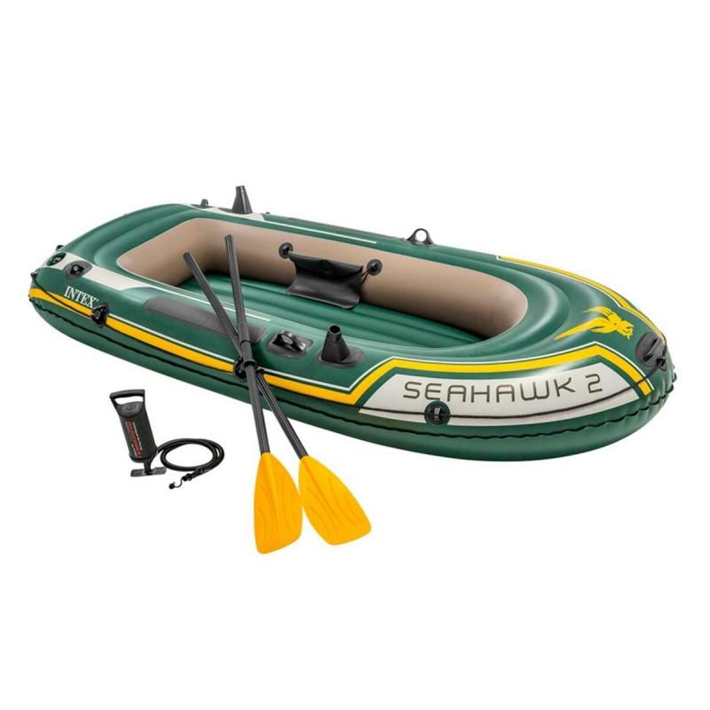 Barca Hinchable Intex Seahawk 2 Verde 236 x 41 x 114 cm