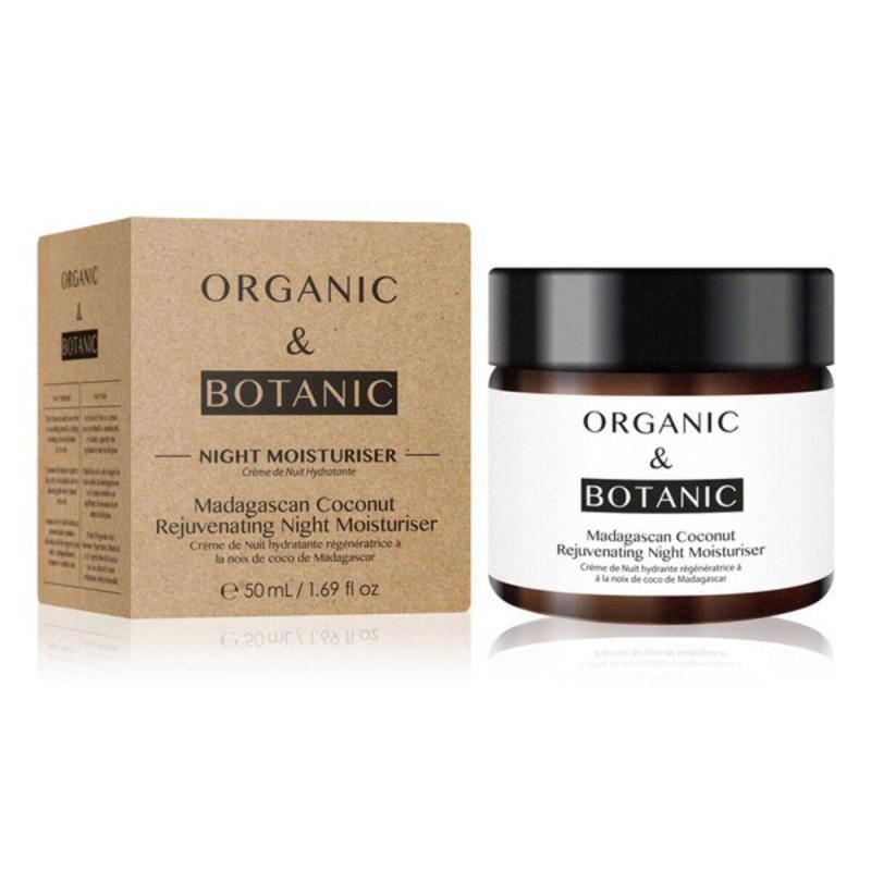 Crema de Noche Madagascan Coconut Organic & Botanic OBMCNM 50 ml