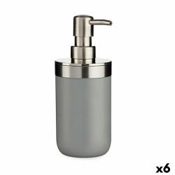 Dispensador de Jabón Gris Plástico 350 ml (6 Unidades)