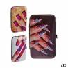 Set de Manicura Plástico Uñas (12 Unidades)