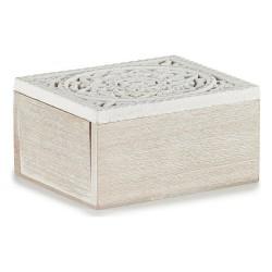 Caja Decorativa 16 x 8 x 11 cm Madera (6 Unidades)