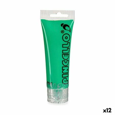 Pintura acrílica 75 ml Verde Claro (12 Unidades)