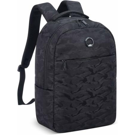 Mochila para Portátil Delsey 391060010 Negro 30 x 44 x 15 cm