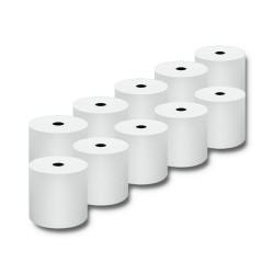 Rollo Papel Térmico Qoltec 51892 10 Unidades 79 mm 80 m Blanco