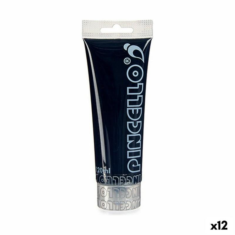 Pintura acrílica Negro 120 ml (12 Unidades)