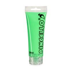 Pintura acrílica Neon Verde 120 ml (12 Unidades)