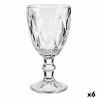 Copa de vino Diamante Transparente Vidrio 330 ml (6 Unidades)