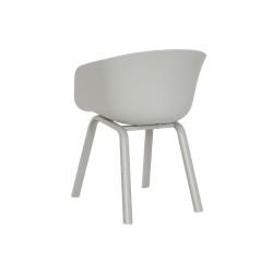 Silla de Comedor DKD Home Decor Gris claro 56 x 58 x 78 cm 60 x 55 x 78 cm