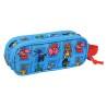 Portatodo Doble PJ Masks Azul 21 x 8 x 6 cm