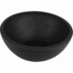 Maceta EDA   Negro Antracita Ø 25 cm