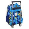 Mochila Escolar con Ruedas Sonic Speed 26 x 34 x 11 cm Azul