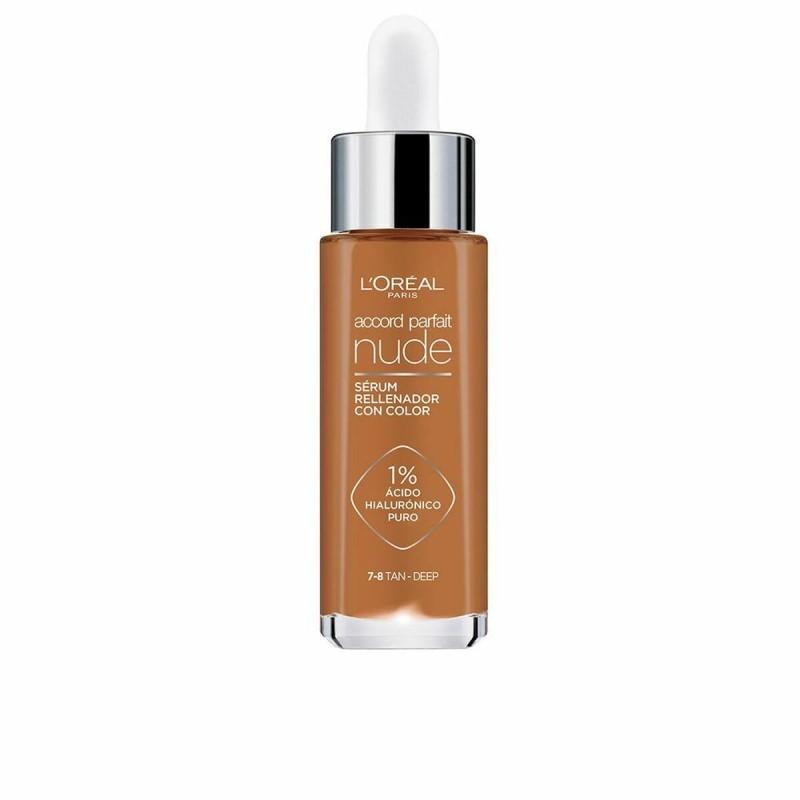 Base de Maquillaje Cremosa L'Oreal Make Up Accord Parfait 7-8 (30 ml)