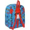 Mochila Escolar PJ Masks Azul 22 x 27 x 10 cm