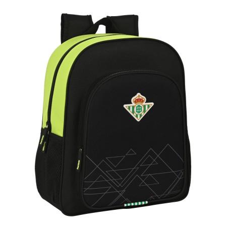 Mochila Escolar Real Betis Balompié 32 x 38 x 12 cm Negro Lima