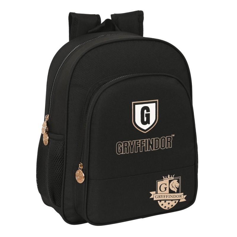 Mochila Escolar Harry Potter Bravery 32 x 38 x 12 cm Negro