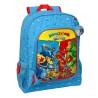 Mochila Escolar SuperThings Rescue force 32 x 42 x 14 cm Azul