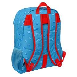 Mochila Escolar SuperThings Rescue force 32 x 42 x 14 cm Azul