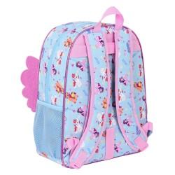 Mochila Escolar My Little Pony Wild & free Azul Rosa 33 x 42 x 14 cm