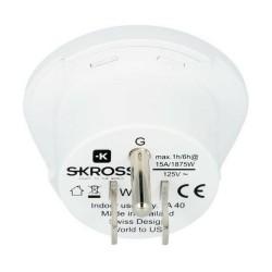 Adaptador de Corriente Skross 1.500221-E Estados Unidos Internacional