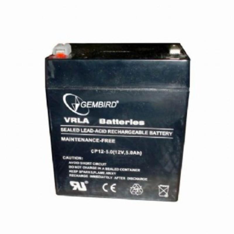 Batería para SAI GEMBIRD 12V, 5Ah 5 Ah 12 V 5 V