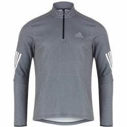 Camiseta de Manga Larga Hombre Adidas Training Gris