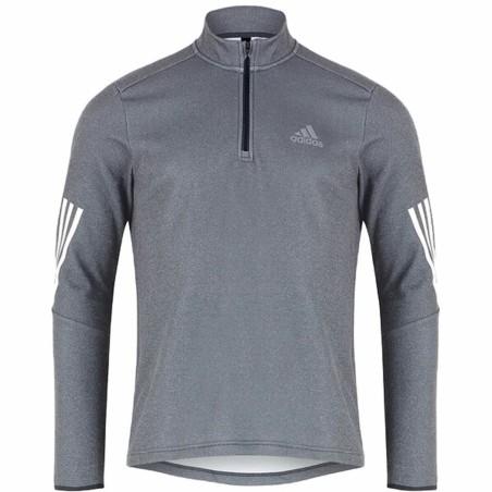 Camiseta de Manga Larga Hombre Adidas Training Gris