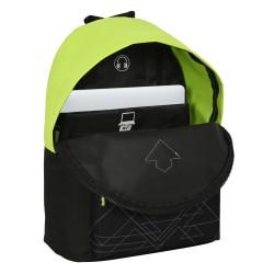 Mochila Escolar Real Betis Balompié   31 x 41 x 16 cm Negro Lima