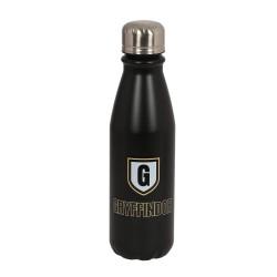 Botella de Agua Harry Potter Bravery Negro Metal 500 ml