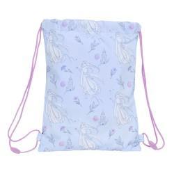 Bolsa Mochila con Cuerdas Frozen Believe Lila