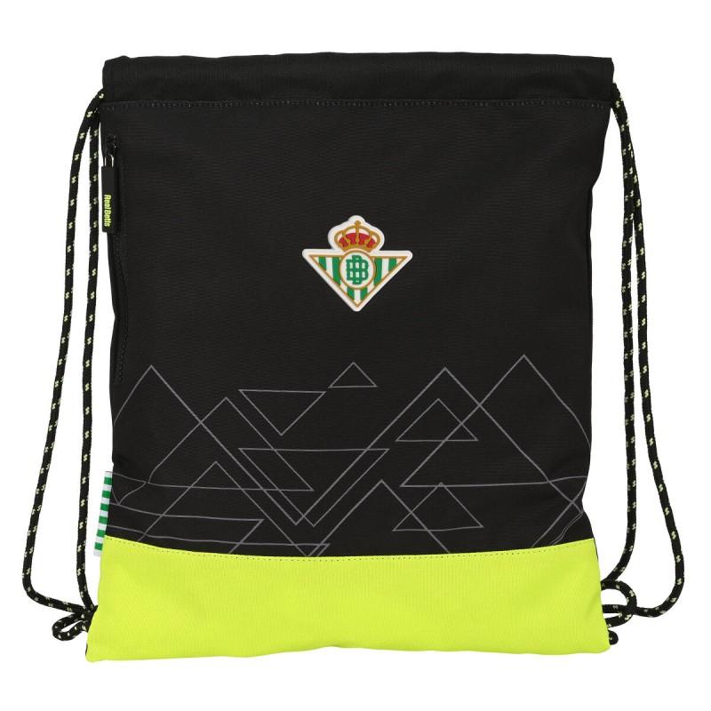 Bolsa Mochila con Cuerdas Real Betis Balompié Negro Lima