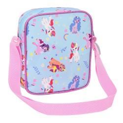 Bolso Bandolera My Little Pony Wild & free Azul Rosa 16 x 18 x 4 cm