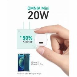 Cargador de Pared Aukey Omnia Mini Blanco 20 W