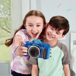 Cámara de fotos infantil Vtech Kidizoom Duo DX Azul