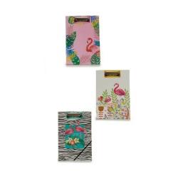 Carpeta A4 Flamenco rosa Pinza (12 Unidades)