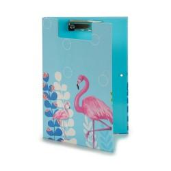 Carpeta A4 Flamenco rosa Pinza (12 Unidades)