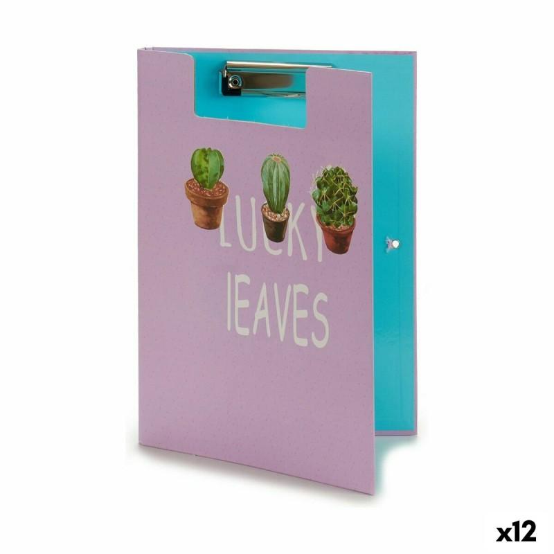 Carpeta Cactus A4 Pinza (12 Unidades)