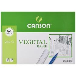 Papel Vegetal Canson Basik A4 90 g/m² 210 x 297 mm