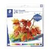 Ceras de colores Staedtler Design Journey 24 Piezas Multicolor (24 Unidades)