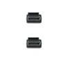 Cable DisplayPort NANOCABLE 10.15.2501 Negro 1 m HDR 8K Ultra HD