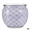 Vela Perfumada Lavanda 7,5 x 6,3 x 7,5 cm (12 Unidades)