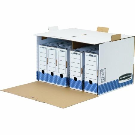 Caja de Archivo Fellowes Azul Blanco A4 33,5 x 55,7 x 38,9 cm