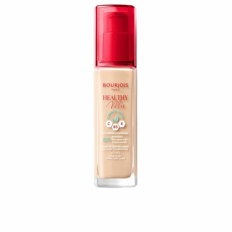 Base de Maquillaje Fluida Bourjois Healthy Mix Nº 49.5N Fair ivory 30 ml