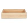 Caja Decorativa Madera de pino 40 x 14 x 60 cm (4 Unidades)