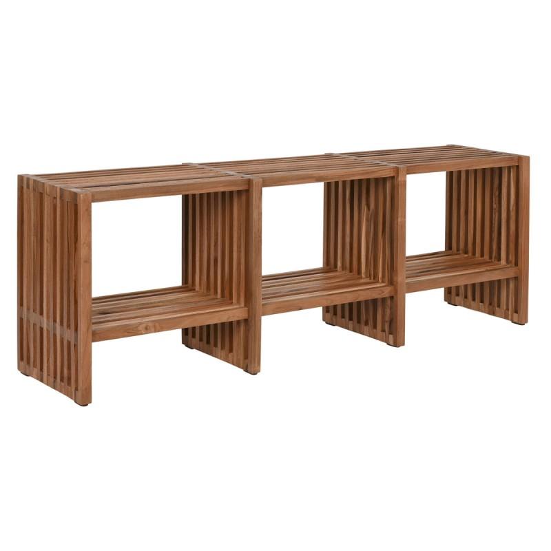 Mueble de TV Home ESPRIT Natural Teca 130 x 30 x 45 cm