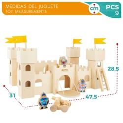 Castillo Woomax Juguete 9 Piezas 2 Unidades