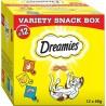 Snack para Gatos Dreamies Variety 12 x 60 g Pollo Salmón Queso